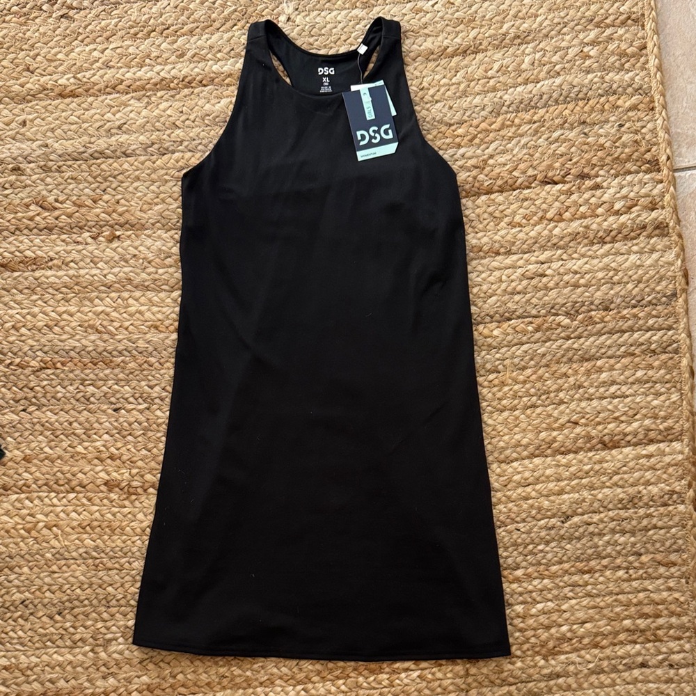 [NEW WITH TAGS] DSG Classic Sporty Black Tank Dress